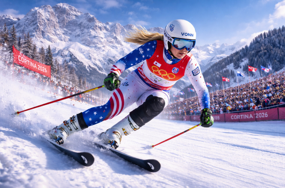 Lindsey Vonn Returns To Olympic Slopes At Milano Cortina 2026